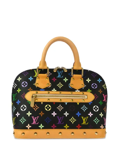 Louis Vuitton Pre-Owned x Takashi Murakami 2007 Alma handbag Black 184666