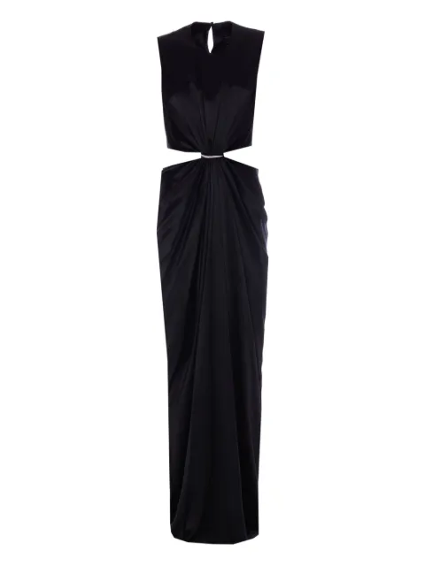 Max Mara silk satin dress Black 2511221024600