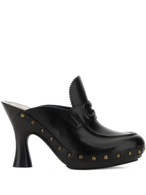 Burberry leather mules Black 8107178
