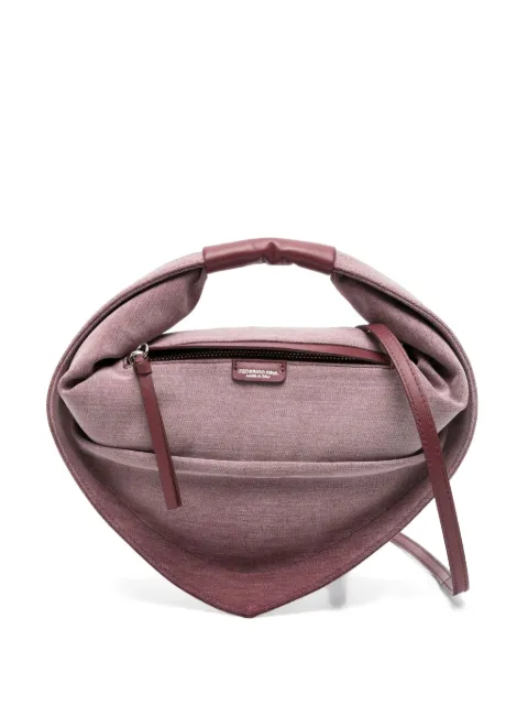 FEDERICO CINA Tortellino tote bag Red MDTB01DENIM