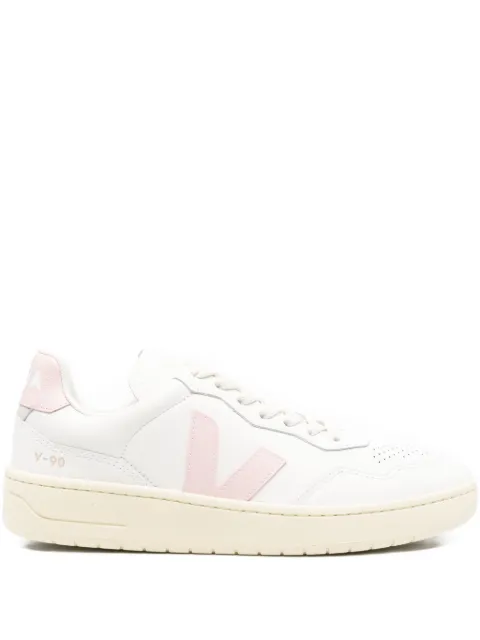VEJA V-90 leather white petale sneakers White VD2020911A