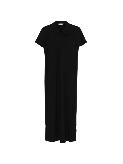 The Row Valenit short-sleeve maxi dress Black 9064W3848