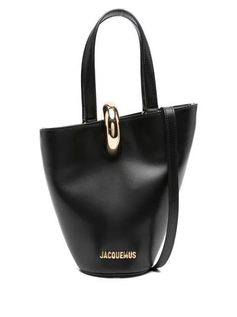Jacquemus small Bambola bucket bag Black BAW00389AC01C01