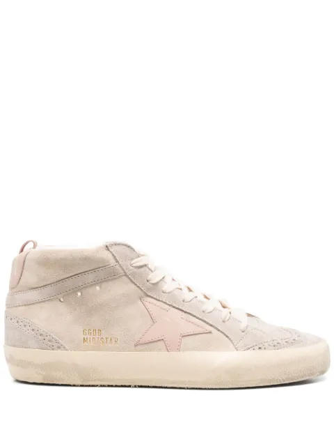 Golden Goose Mid Star suede sneakers Neutrals GWF00122F007566