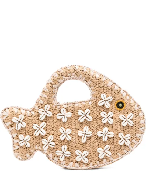 Simon Miller Puka Fish tote bag Neutrals S1052926896179