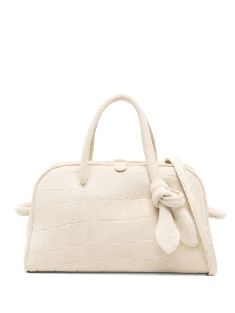Jacquemus small Turismo tote bag Neutrals BAW00416AC07A09