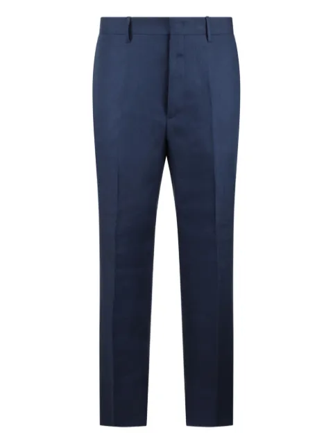 Tagliatore linen trousers Blue PNAT04TGT340021U