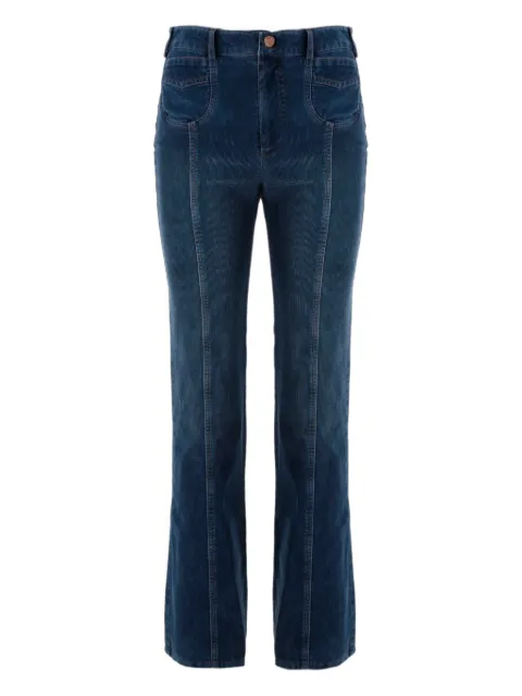 See by Chloé Emily cropped jeans Blue CHS22WDP04162