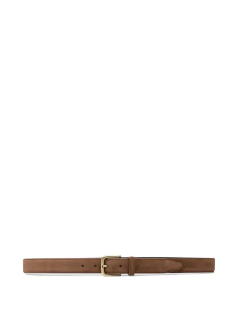 Officine Creative suede classic belt Brown RTFSTRI05VALEND209