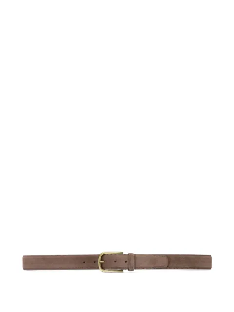Officine Creative leather buckle belt Brown RTFSTRI04VALEND202