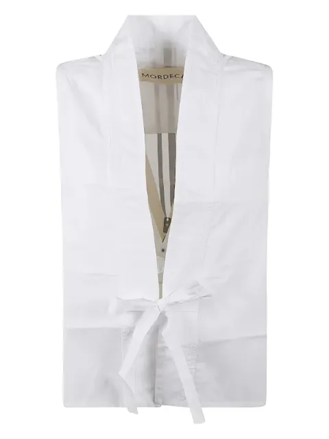 MORDECAI sleeveless back-stripe dress White 25E96MRD02