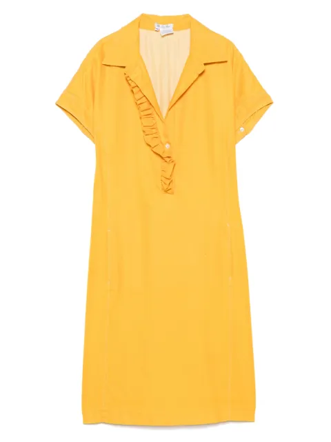 Loro Piana Pre-Owned 2010s cotton midi dress Yellow LP320PT