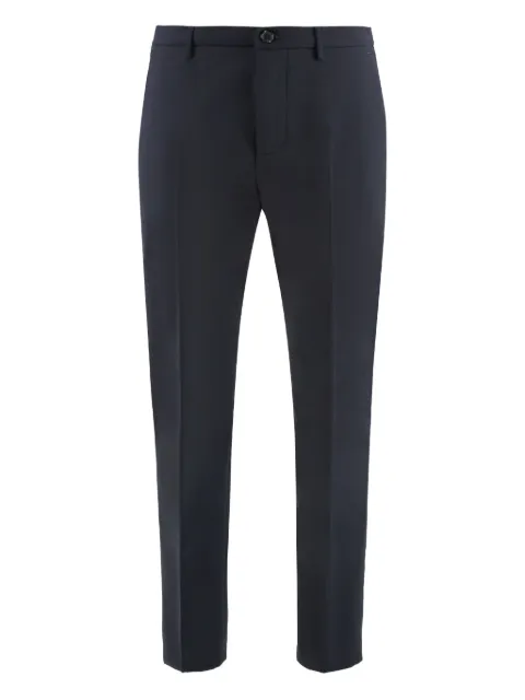 Department 5 logo-patch trousers Blue UP0462TS0065