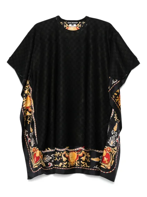 Junya Watanabe lurex-detailed tunic Black JOT019