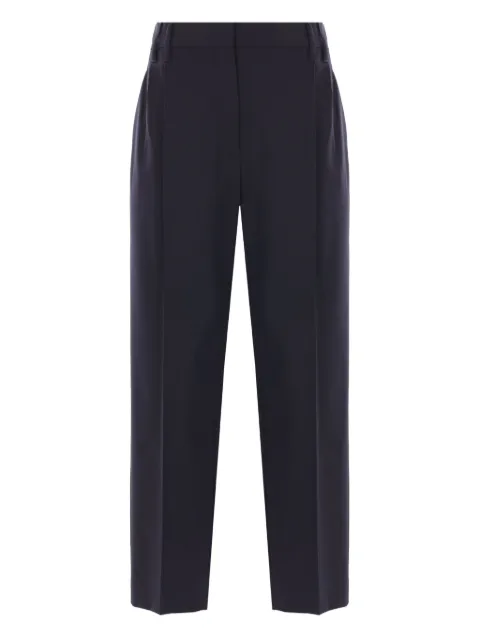 Brunello Cucinelli dart-detail trousers Blue Y0W07P8308C060