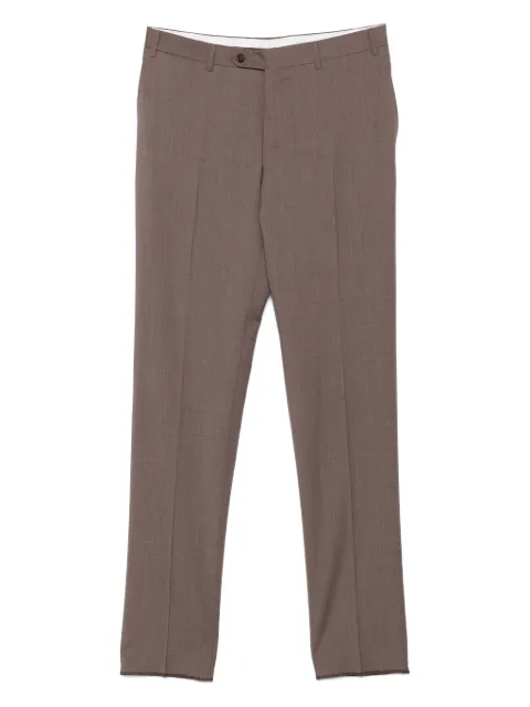 Canali tailored trousers Brown 74013AR03652