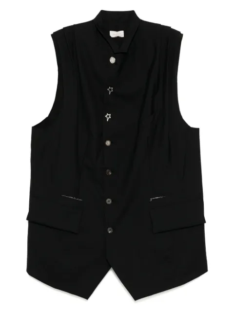 Bed J.W. Ford modified vest Black 25SSBVT01