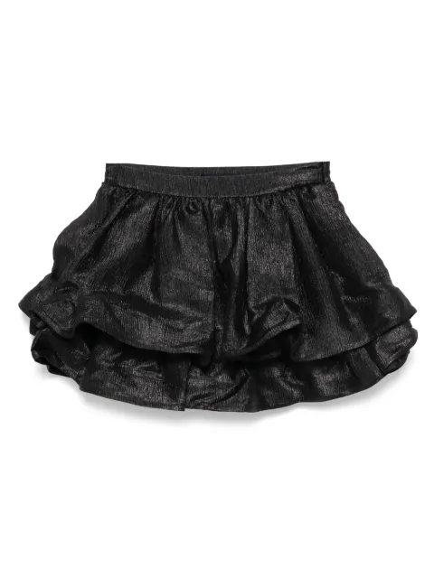 Juun.J bubble-shape mini skirt Black JW5427W54