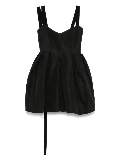Dice Kayek silk dress Black SS25R245