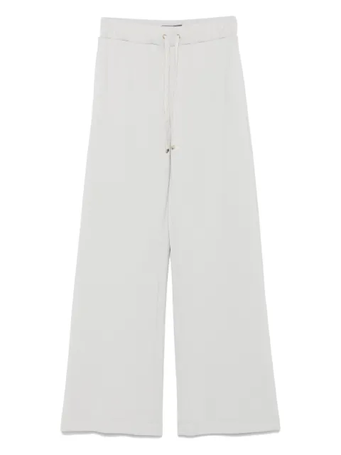 Lorena Antoniazzi jersey track pants Grey P2571PA18A3674