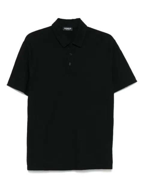 DONDUP cotton polo shirt Black US352JF0195UXXX