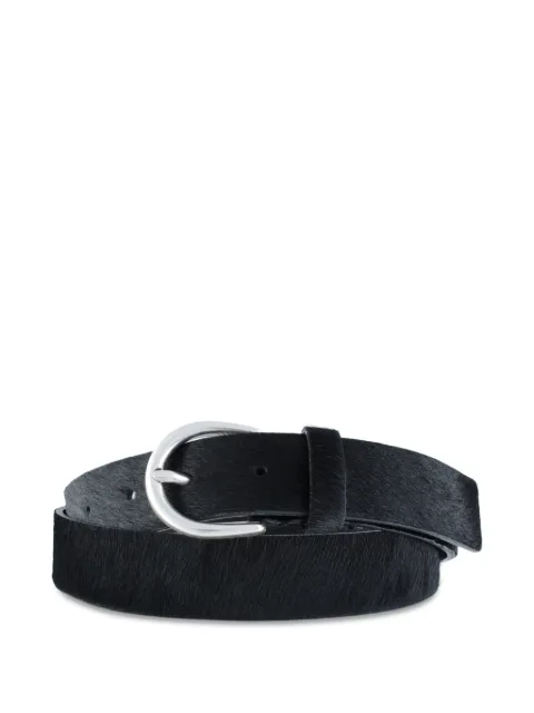 Molebo pony hair belt Black M2416CV001