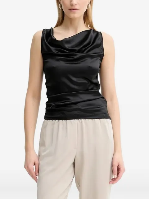 AERON Camille cowl-neck top Black TO555452
