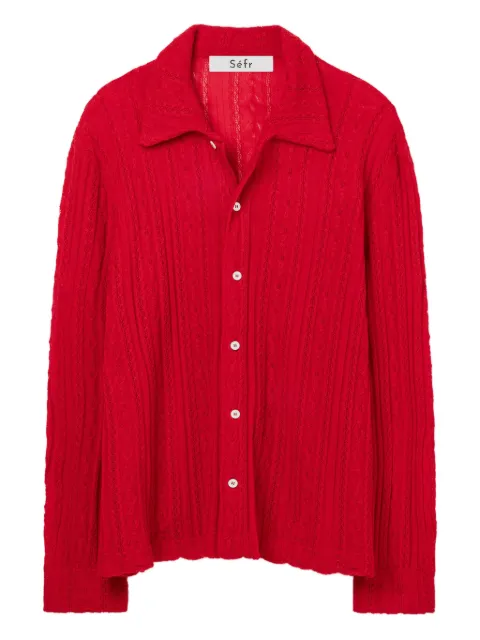 Séfr Riku shirt Red SS25RIKURUB