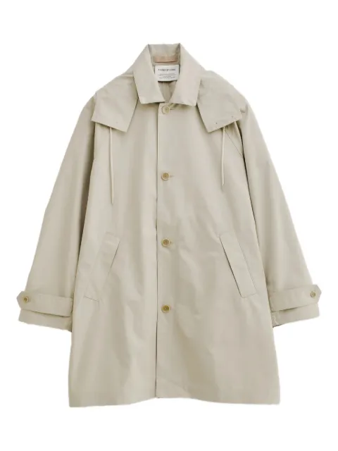 A Kind of Guise hooded trench coat Neutrals 388896100