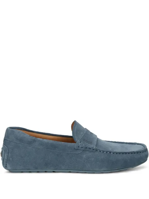 BOSS suede loafers Blue 50541750