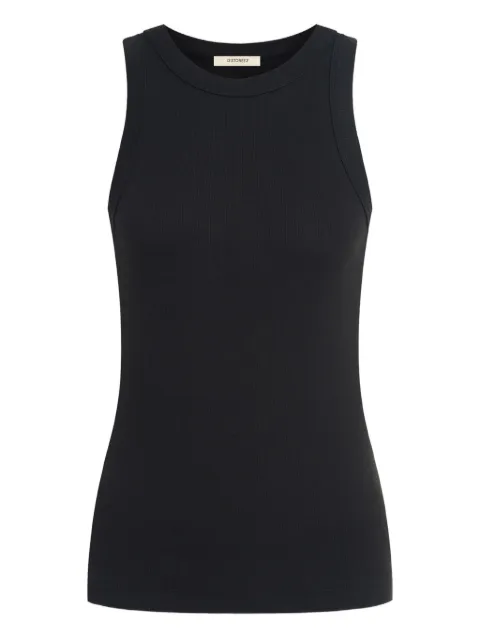 12 STOREEZ sleeveless tank top Black 126429