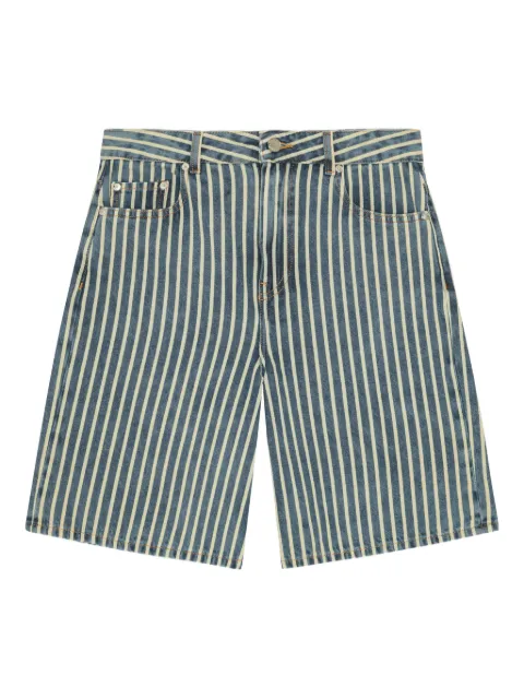 GANNI striped shorts Blue J1856