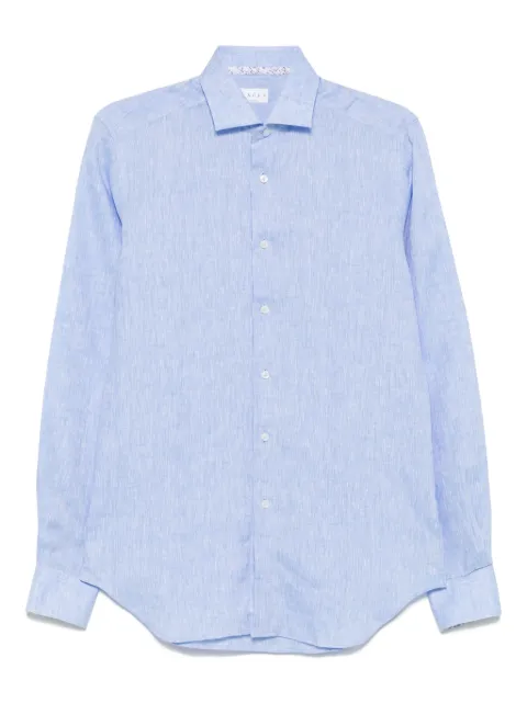 Xacus slub shirt Blue 81906588ML
