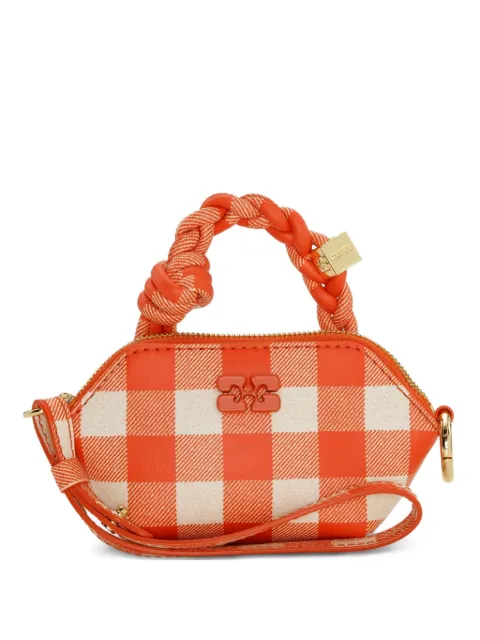 GANNI nano Bou bag Orange A6889