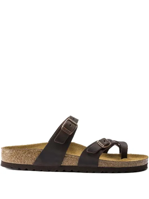 Birkenstock Mayari double-buckle sandals Brown 0171323