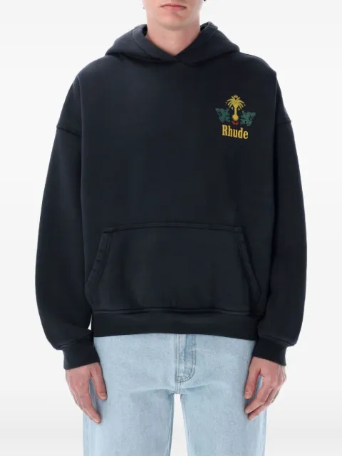 RHUDE Tabaco hoodie Black RHSS25HO03012