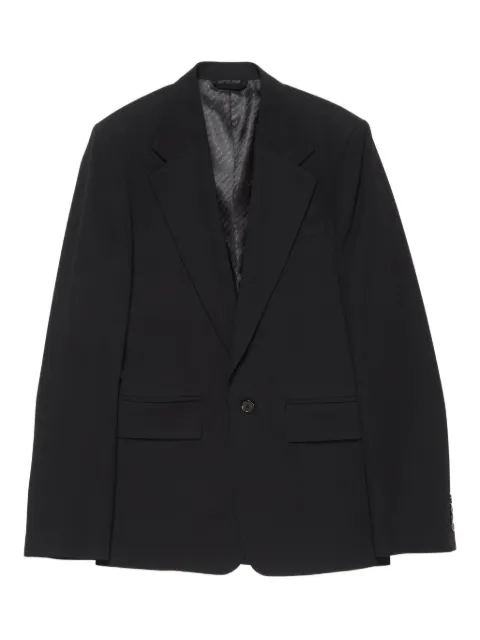 Acne Studios button-detail single-breasted blazer Black BH0230