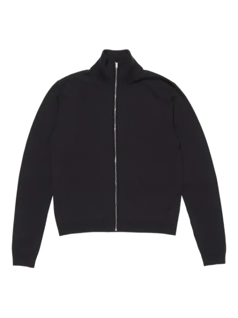 Acne Studios high-neck zip-up cardigan Black B60365