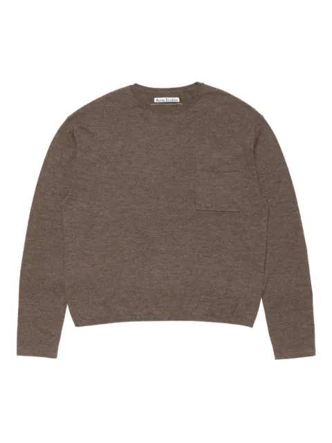 Acne Studios cashmere sweater Brown B60354