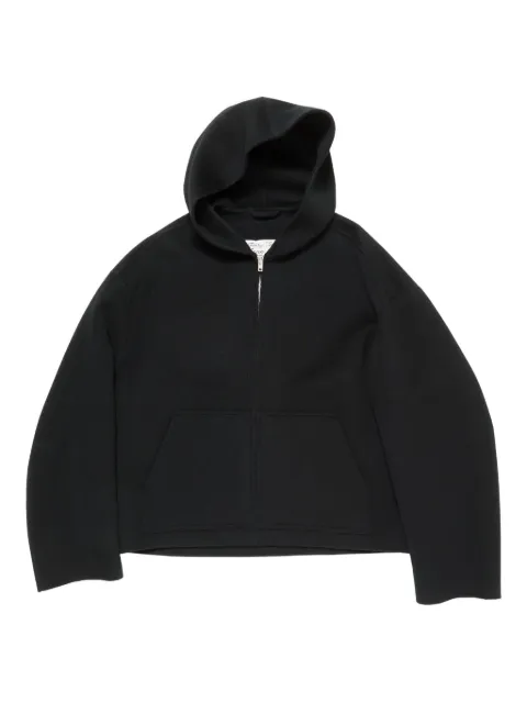 Acne Studios cashmere jacket with hood Black B90831