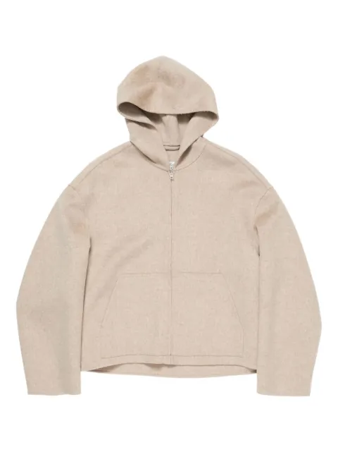 Acne Studios cashmere jacket with hood Neutrals B90831