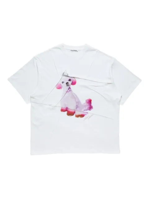 Acne Studios graphic T-shirt White AL0504