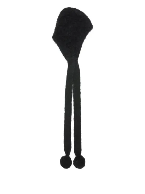Acne Studios pompom-detailing hat Black C80238
