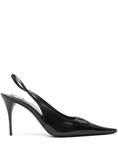 Saint Laurent Babylone Breteuil pumps Black 806685AAEHI