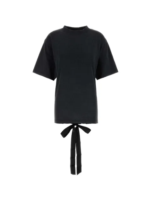 Balenciaga lace-up T-shirt Black 831584TSVC1