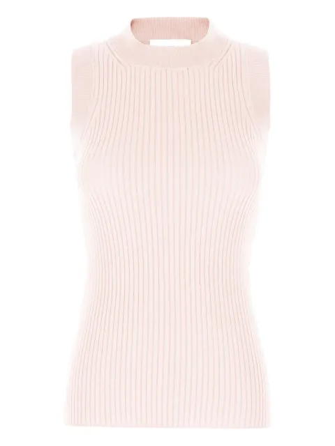 Sportmax ribbed sleeveless top Pink TIONE