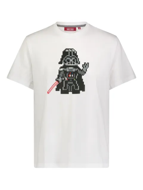 Mostly Heard Rarely Seen 8-Bit Invader T-shirt White MHEB08BET17
