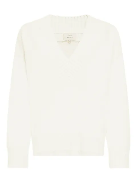 LouLou de Saison cashmere sweater White SAGE