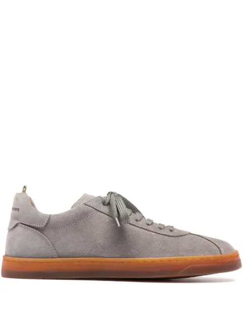 Officine Creative Karma lace-up suede sneakers Grey OCDKARM101SELUN1340