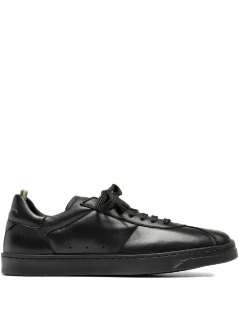 Officine Creative Karma leather low-top sneakers Black OCDKARM105GIAN3D164